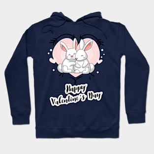 Happy Valentine's Day | Bunnies Hoodie